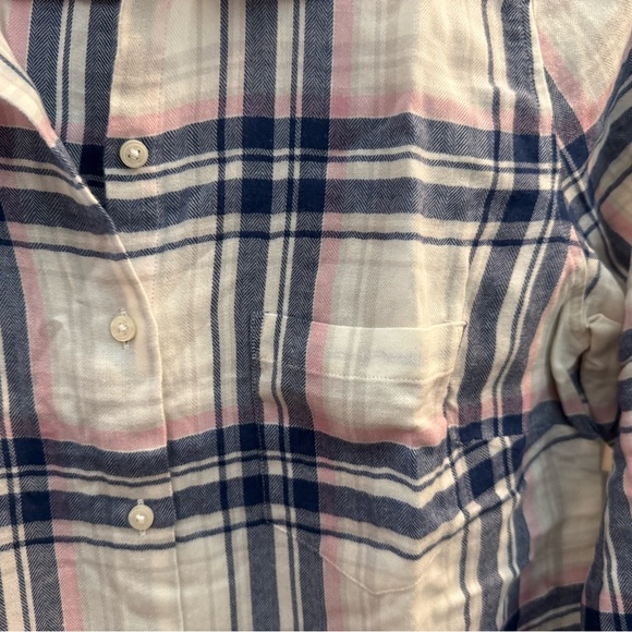Untuckit De Toren Long Sleeve Button Down Shirt Big Plaid - Picture 3 of 9